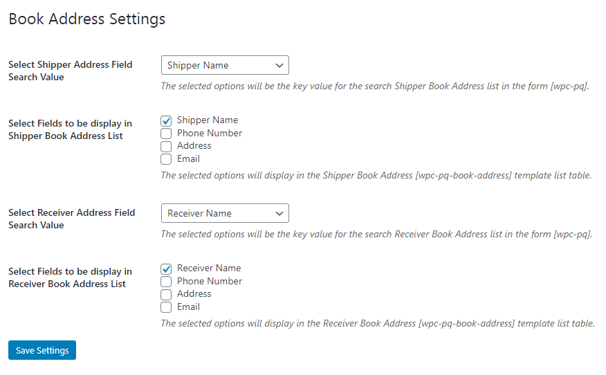 wpcpq-address-book-settings