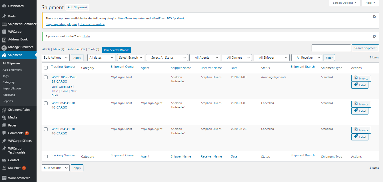 Await import. Shipment tracking System. Shipment программа. Shipments dashboard. Работа с системой shipment.