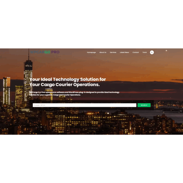 WPCargo Shipping Rate Theme