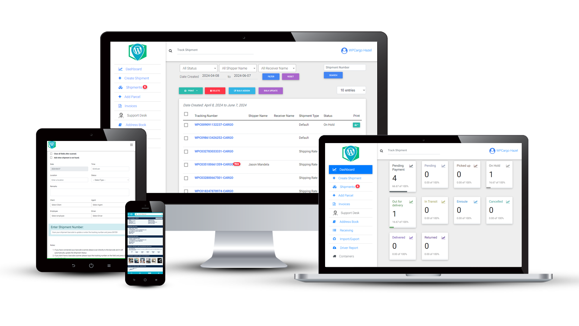 WPCargo Frontend Manager