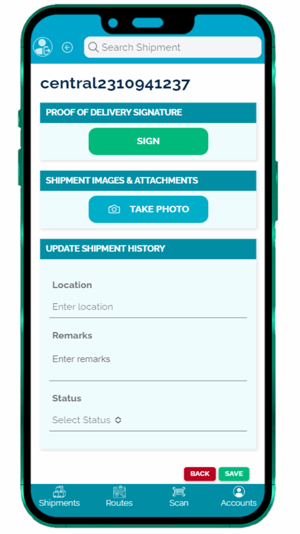 WPCargo Driver Mobile Android APP -  Proof of Delivery - Ninja Van POD Driver App Clone - Image 6